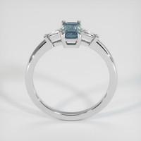 0.70 Ct. Bi Color Sapphire Ring, Platinum 950 3