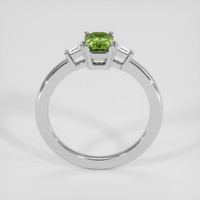 0.89 Ct. Green Sapphire Ring, Platinum 950 3
