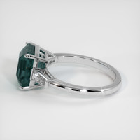 4.11 Ct. Sapphire Ring, Platinum 950 4