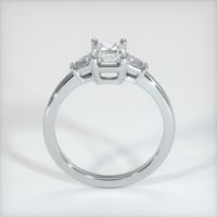 1.09 Ct. White Sapphire Ring, Platinum 950 3