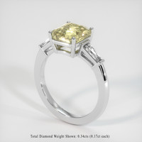 3.03 Ct. Sapphire Ring, Platinum 950 2