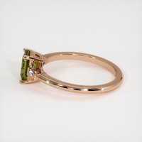 0.88 Ct. Gemstone Ring, 14K Rose Gold 4