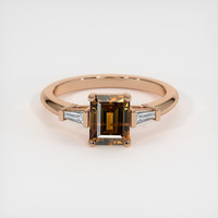 1.57 Ct. Gemstone Ring, 14K Rose Gold 1