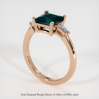 1.63 Ct. Gemstone Ring, 14K Rose Gold 2