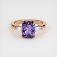 2.67 Ct. Gemstone Ring, 14K Rose Gold 1