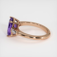 2.67 Ct. Gemstone Ring, 14K Rose Gold 4