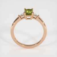 0.88 Ct. Gemstone Ring, 18K Rose Gold 3