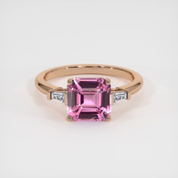 2.11 Ct. Sapphire Ring, 18K Rose Gold 1