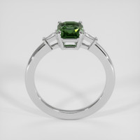 1.59 Ct. Green Sapphire Ring, Silver 3