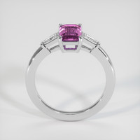 2.06 Ct. Purple Sapphire Ring, 10K White Gold 3