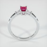 0.50 Ct. Ruby Ring, 14K White Gold 3