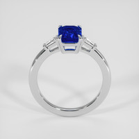 2.21 Ct. Blue Sapphire Ring, 14K White Gold 3