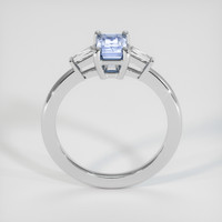1.06 Ct. Bi Color Sapphire Ring, 14K White Gold 3