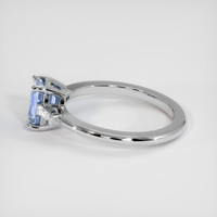 1.06 Ct. Bi Color Sapphire Ring, 14K White Gold 4