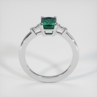1.58 Ct. Bluish Green Sapphire Ring, 14K White Gold 3