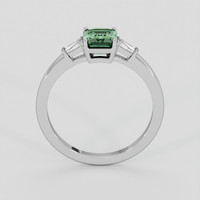 1.61 Ct. Bi Color Sapphire Ring, 14K White Gold 3