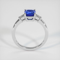 1.20 Ct. Blue Sapphire Ring, 14K White Gold 3