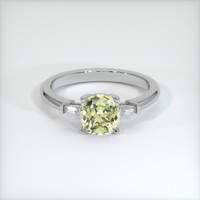 1.11 Ct. Sapphire Ring, 14K White Gold 1