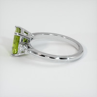 1.66 Ct. Sapphire Ring, 14K White Gold 4