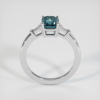 2.10 Ct. Sapphire Ring, 14K White Gold 3