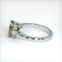 1.32 Ct. Sapphire Ring, 14K White Gold 4
