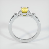 0.88 Ct. Sapphire Ring, 14K White Gold 3