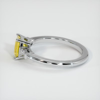 0.88 Ct. Sapphire Ring, 14K White Gold 4