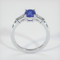 2.77 Ct. Blue Sapphire Ring, 18K White Gold 3