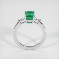 2.02 Ct. Emerald Ring, 18K White Gold 3