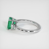 2.02 Ct. Emerald Ring, 18K White Gold 4