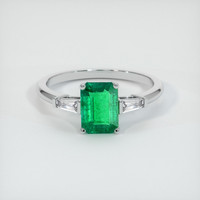 Emerald Ring 1.47 Ct. 18K White Gold Preview