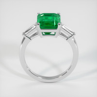 3.06 Ct. Emerald Ring, 18K White Gold 3