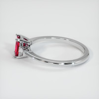 Ruby Ring 0.53 Ct., 18K White Gold Preview