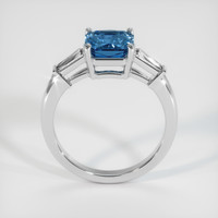 2.05 Ct. Sapphire Ring, 18K White Gold 3