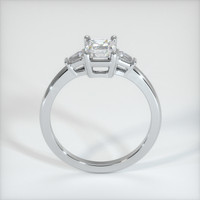 1.09 Ct. White Sapphire Ring, 18K White Gold 3