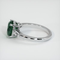 2.22 Ct. Sapphire Ring, 18K White Gold 4