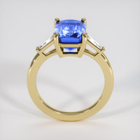 4.67 Ct. Blue Sapphire Ring, 14K Yellow Gold 3
