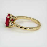 1.48 Ct. Ruby Ring, 14K Yellow Gold 4