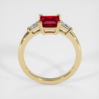 1.26 Ct. Ruby Ring, 14K Yellow Gold 3