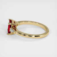 1.26 Ct. Ruby Ring, 14K Yellow Gold 4