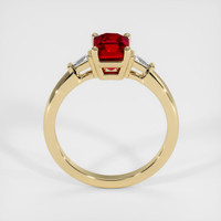 1.65 Ct. Ruby Ring, 14K Yellow Gold 3