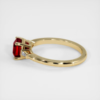 1.65 Ct. Ruby Ring, 14K Yellow Gold 4