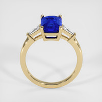 3.03 Ct. Sapphire Ring, 14K Yellow Gold 3
