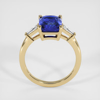 3.40 Ct. Sapphire Ring, 14K Yellow Gold 3