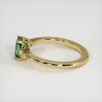 0.98 Ct. Sapphire Ring, 14K Yellow Gold 4