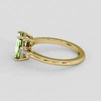 2.02 Ct. Bi Color / Parti Sapphire Ring, 14K Yellow Gold 4