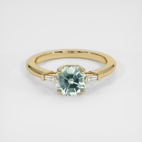 1.58 Ct. Sapphire Ring, 14K Yellow Gold 1