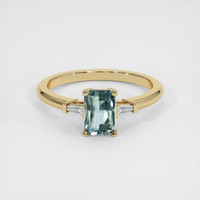 1.02 Ct. Sapphire Ring, 14K Yellow Gold 1
