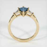 0.71 Ct. Sapphire Ring, 14K Yellow Gold 3
