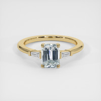 2.03 Ct. Sapphire Ring, 14K Yellow Gold 1